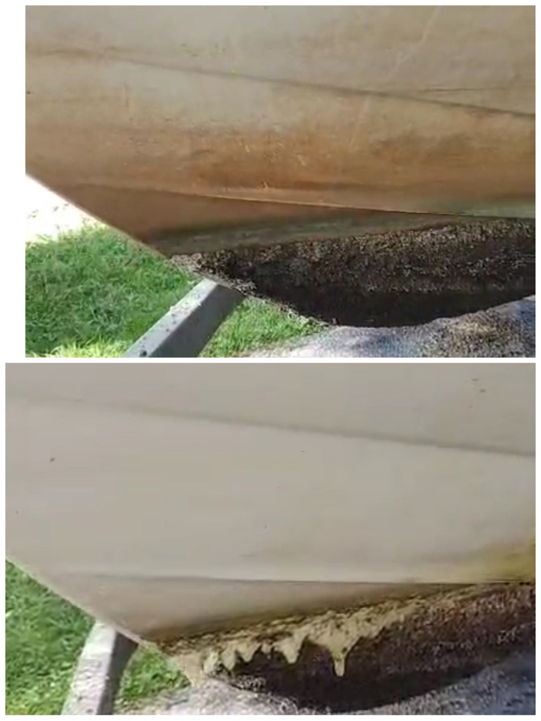 How to repair fiberglass damage with Marine-Tex 